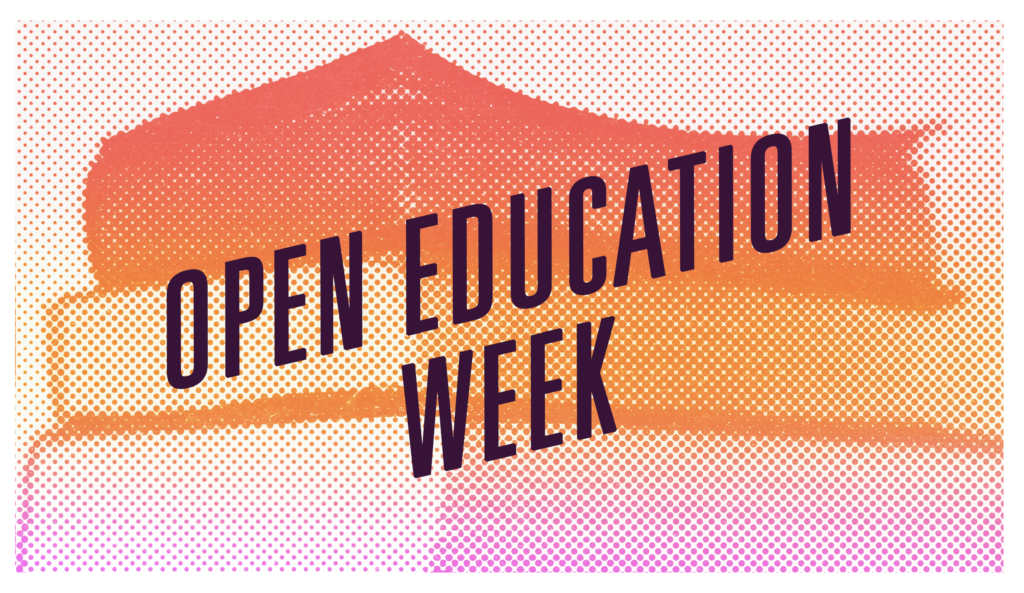 Open Education Week Graphic